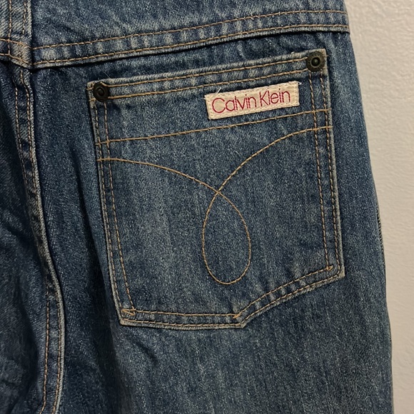 Vintage Calvin Klein Straight/Wide Leg Jeans 25-26 - Picture 10 of 11